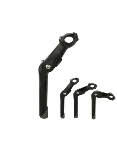Adjustable Alloy Stem 25.4mm ATB-180 Black.